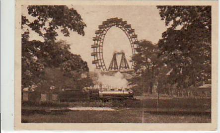 Liliputbahn Wien und Riesenrad 1943 Österreich Liliputbahn Wien und Riesenrad 1943 Österreich
