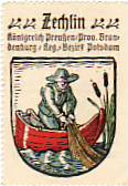 Flecken-Zechlin Ostprignitz Stadt Wappen vor 1945