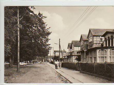 Ostseebad Zempin Usedom Straße 1968