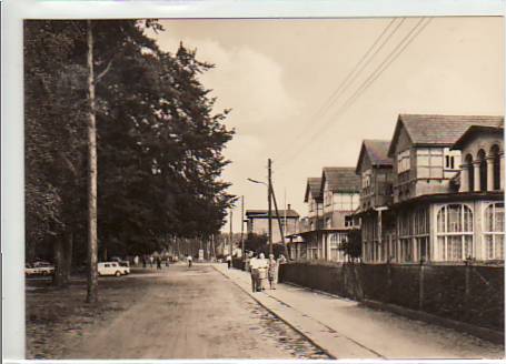 Ostseebad Zempin Usedom Straße 1969