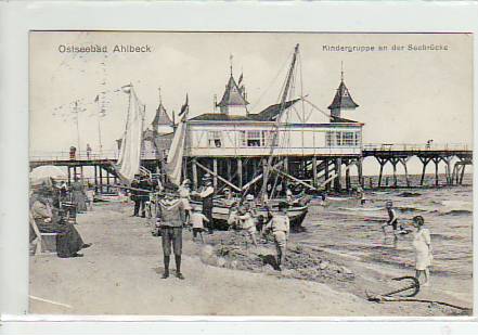 Ostseebad Ahlbeck Seebrücke 1912 Ostseebad Ahlbeck Seebrücke 1912