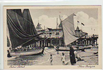 Ostseebad Ahlbeck Segelboote ca 1925 Ostseebad Ahlbeck Segelboote ca 1925