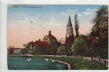 Kiel Partie am kleinen Kiel 1914 Kiel Partie am kleinen Kiel 1914