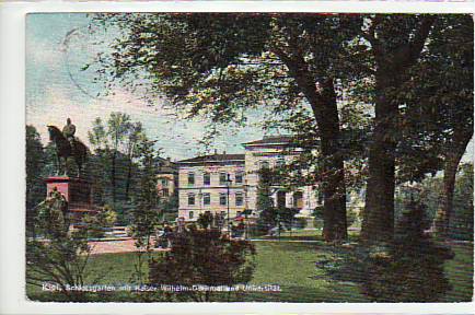 Kiel Schlossgarten 1910 Kiel Schlossgarten 1910