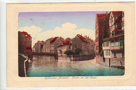 Hannover Partie an der Insel 1912 Hannover Partie an der Insel 1912