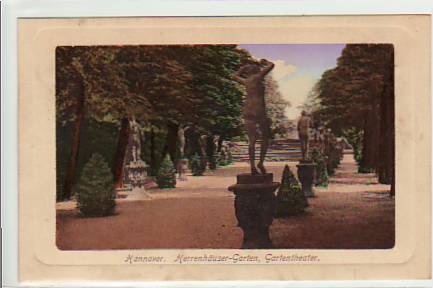 Hannover Herrenhäuser Garten 1912 Hannover Herrenhäuser Garten 1912