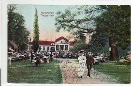 Hannover Tiergarten 1907 Hannover Tiergarten 1907