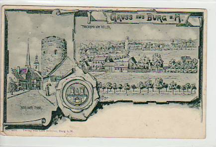 Burg im Jerichower Land 1917 Burg im Jerichower Land 1917