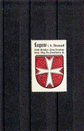 Lagow Neumark Stadt Wappen vor 1945