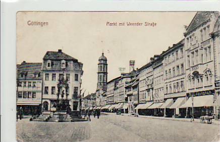 Göttingen Weenderstraße 1915 Göttingen Weenderstraße 1915