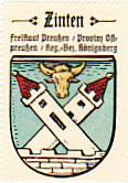 Zinten Stadt Wappen Ostpreussen
