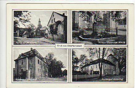Oberfarnstedt mit Rittergut vor 1945 Oberfarnstedt mit Rittergut vor 1945
