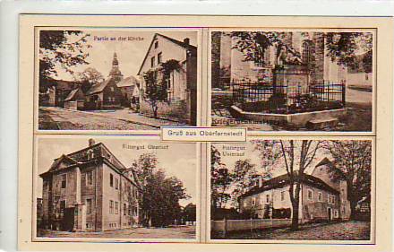 Oberfarnstedt mit Rittergut 1930 Oberfarnstedt mit Rittergut 1930