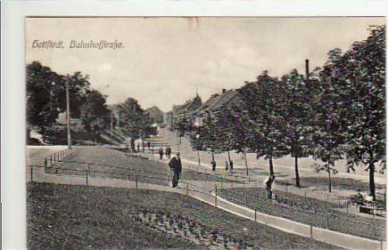 Hettstedt Südharz Bahnhofstraße ca 1910 Hettstedt Südharz Bahnhofstraße ca 1910
