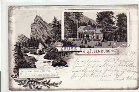 Ilsenburg Ansichtskarten Vorläufer von 1895