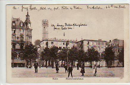 Köln Richmodishaus 1927 Köln Richmodishaus 1927