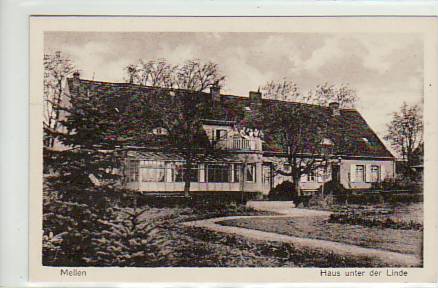 Balve-Mellen im Sauerland Haus unter der Linde ca 1925