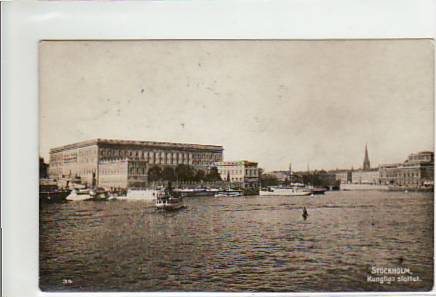 Stockholm Schweden Foto Karte 19210 Stockholm Schweden Foto Karte 19210