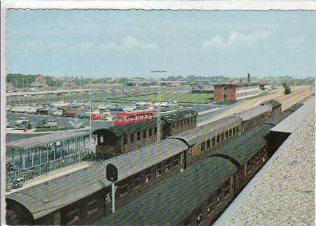 Rodby Fährhafen, Eisenbahn ca 1975 Schweden Rodby Fährhafen, Eisenbahn ca 1975 Schweden