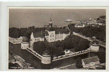 Vadstena Luftbild Schweden ca 1930 Vadstena Luftbild Schweden ca 1930