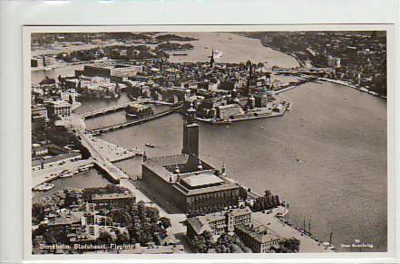 Stockholm Schweden Luftbild ca 1930 Stockholm Schweden Luftbild ca 1930