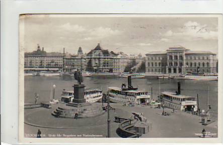 Stockholm Schweden Dampfer 1929 Stockholm Schweden Dampfer 1929