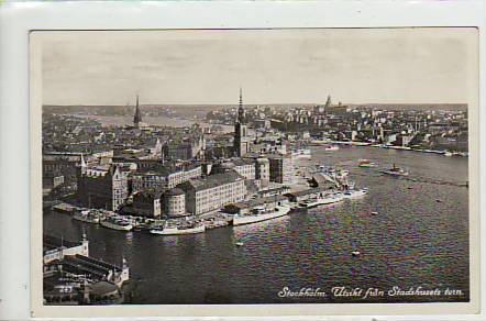 Stockholm Schweden Luftbild ca 1930 Stockholm Schweden Luftbild ca 1930