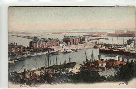 Dover Harbour Hafen ca 1910 England