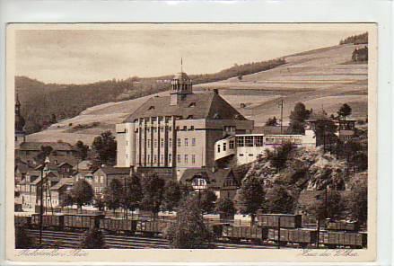 Probstzella Thüringen Haus des Volkes und Eisenbahn 1930 Probstzella Thüringen Haus des Volkes und Eisenbahn 1930