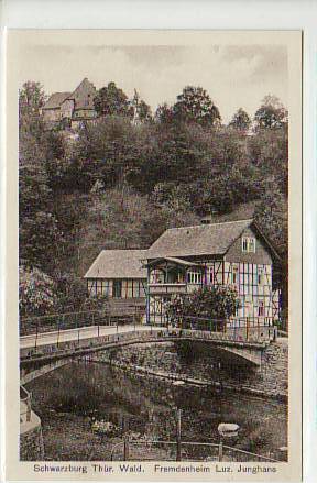 Schwarzburg Schwarzatal Fremdenheim Jughans ca 1925