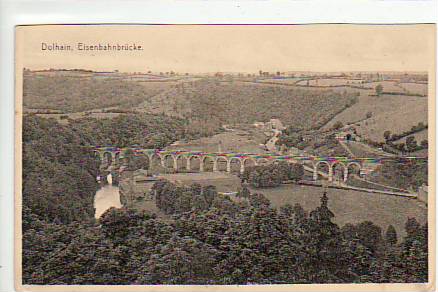 Dolhain Belgien Le Viaduc, Eisenbahnbrücke Dolhain Belgien Le Viaduc, Eisenbahnbrücke