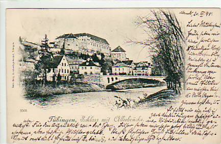 Tübingen Schloss 1898 Tübingen Schloss 1898