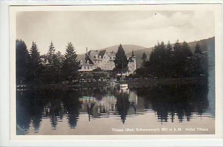 Titisee Schwarzwald Hotel ca 1930 Titisee Schwarzwald Hotel ca 1930