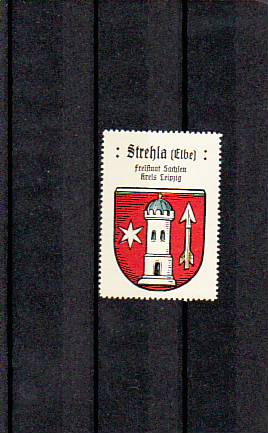 Strehla an der Elbe Stadt Wappen vor 1945