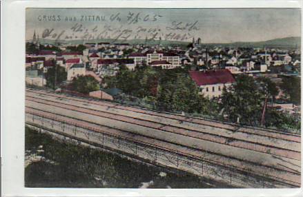 Zittau Eisenbahn-Linie 1905 Zittau Eisenbahn-Linie 1905