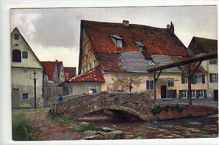 Nördlingen Partie bei der Neumühle ca 1915 Nördlingen Partie bei der Neumühle ca 1915
