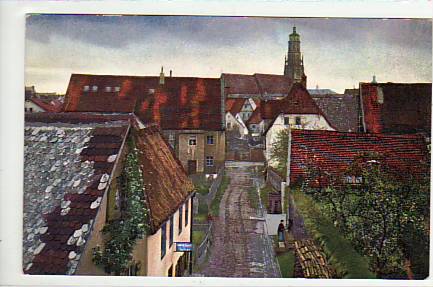 Nördlingen PArtie am grünen Meer ca 1915 Nördlingen PArtie am grünen Meer ca 1915