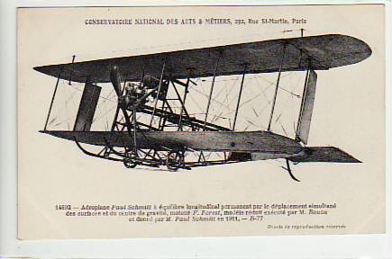 Flugzeug Aeroplane Frankreich ca 1910