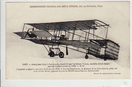 Flugzeug Aeroplane Frankreich ca 1910