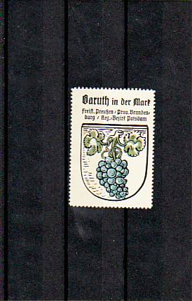 Baruth in der Mark Stadt Wappen vor 1945