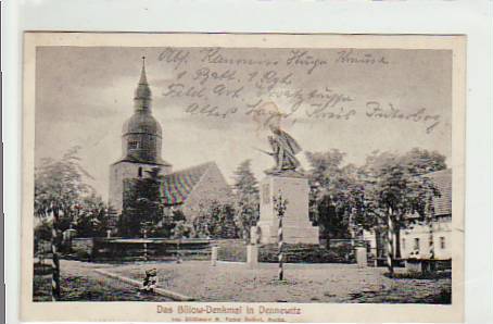 Dennewitzer bei Jüterbog Bülow Denkmal 1915