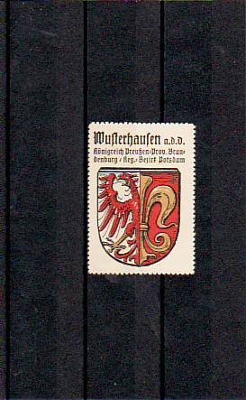 Wusterhausen Dosse Stadt Wappen vor 1930
