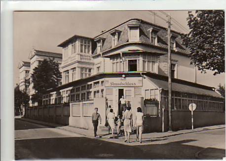 Ostseebad Ahlbeck Strandschloss 1966 Ostseebad Ahlbeck Strandschloss 1966