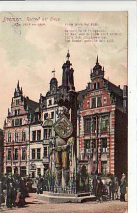 Bremen Roland der Riese 1911 Bremen Roland der Riese 1911
