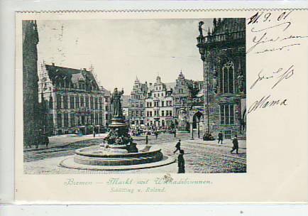 Bremen Markt 1901 Bremen Markt 1901