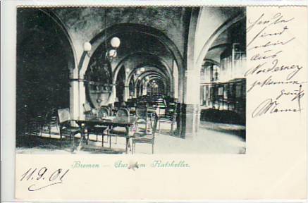 Bremen Ratskeller 1901 Bremen Ratskeller 1901