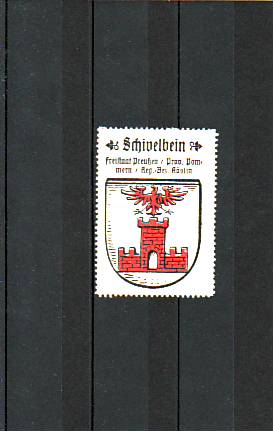 Schivelbein Pommern Stadt Wappen vor 1945