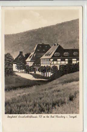 Berghotel Kesselschlossbaude Bad Flinsberg Schlesien 1942