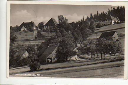 Berghotel Kesselschlossbaude Bad Flinsberg Schlesien 1929