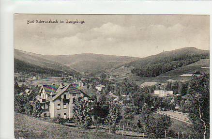 Bad Schwarzbach Isergebirge Schlesien 1917